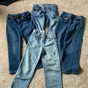 4 pair Boys Jeans